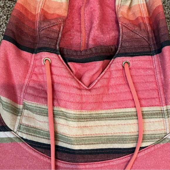 Aviator Nation Ninja Hoodie - Pink Serape Stripe - Picture 4 of 7
